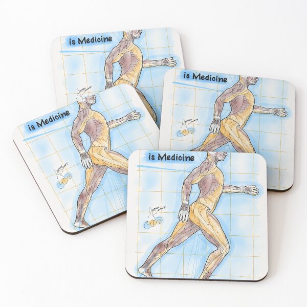 Item preview, Movement is Medicine designed and sold by AdaptablePolar.