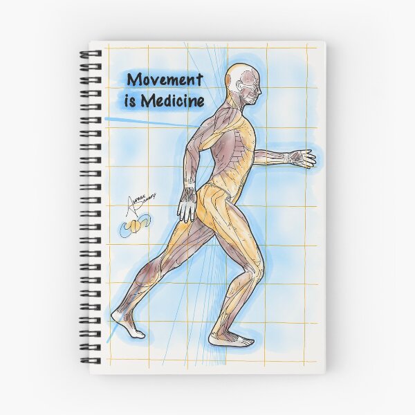 Item preview, Movement is Medicine designed and sold by AdaptablePolar.