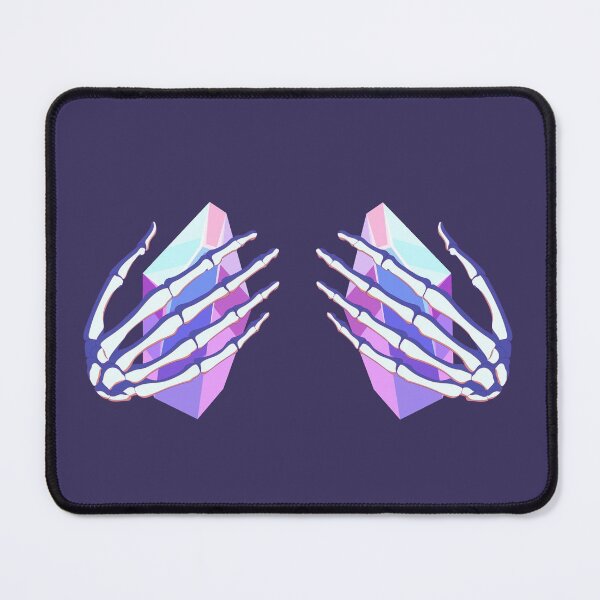 Item preview, Skeleton Hands on Chest | Purple Magical Crystals Amethyst | Halloween Costume designed and sold by MiaDelelai.