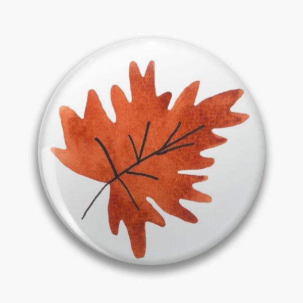 Item preview, Autumn Leaf - Watercolor designed and sold by Gardenia Watercolors.