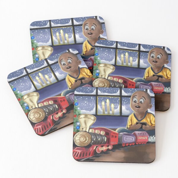 Item preview, Christmas Train designed and sold by TheArtCave.