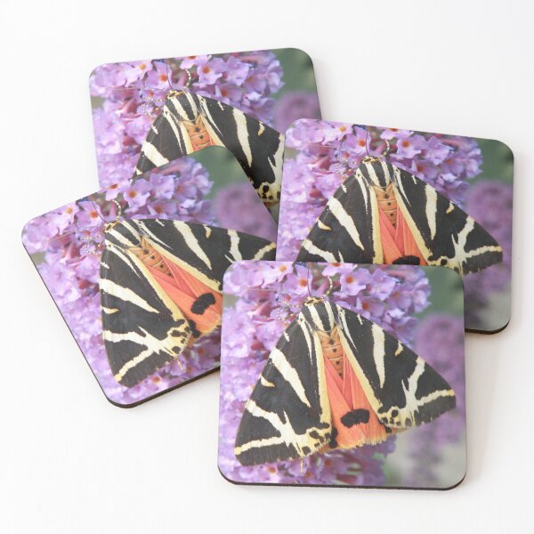 Item preview, Jersey Tiger Moth and Buddleia Photograph designed and sold by naturegallery.