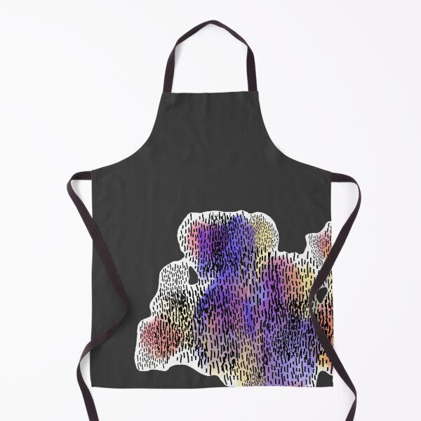 Item preview, abstract 4, small watercolor strokes gray background designed and sold by MentaLee.