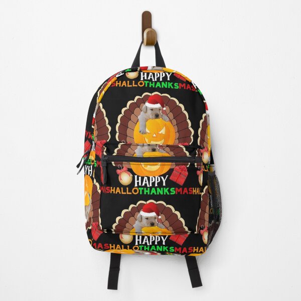 Item preview, Cute Golden Retriever Pup, Happy HalloThanksMas designed and sold by DiensDesign.