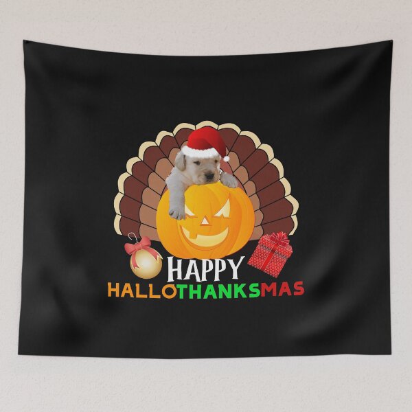 Item preview, Cute Golden Retriever Pup, Happy HalloThanksMas designed and sold by DiensDesign.