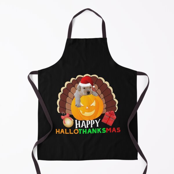 Item preview, Cute Golden Retriever Pup, Happy HalloThanksMas designed and sold by DiensDesign.