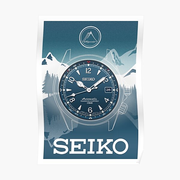 Seiko Alpinist Blue