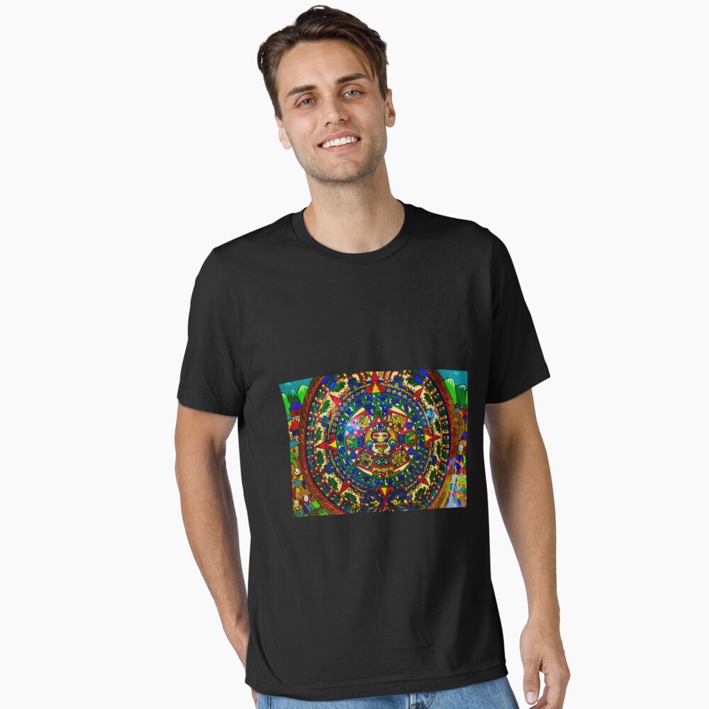 Vista previa del artículo con la obra «Camiseta esencial», diseñado y vendido por FotoLibreStudio.