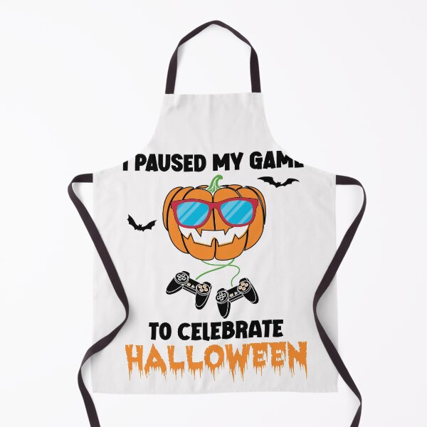 Item preview, I Paused my Game to Celebrate Halloween Gamer Funny Gaming designed and sold by clothesy7.