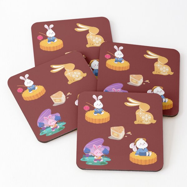 Item preview, Mid Autumn Festival Rabbit on Moon Cake Collection   designed and sold by infazbdeen.
