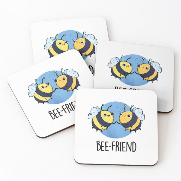 Item preview, Bee-Friend Funny Bug Bee Puns  designed and sold by punnybone.