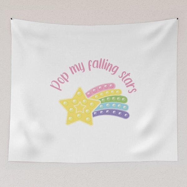 Item preview, Pop it Falling Stars, pop my Falling Stars, rainbow color designed and sold by Marybble.