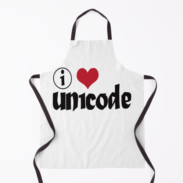 Item preview, I LOVE UNICODE FUNNY Design SHIRTs designed and sold by abatkok.