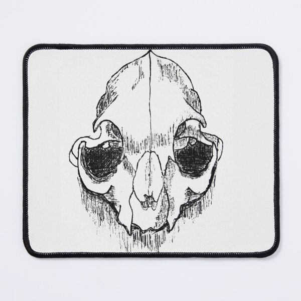 Item preview, Kitty Cat Skull designed and sold by BLASPHAMIC.