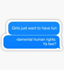 Fundamental human rights Sticker