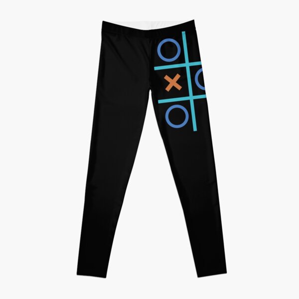 TicTacToe Microfiber Girls Leggings