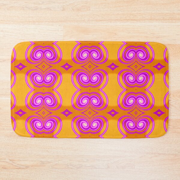 Item preview, Formless peach and purple spinning and twirling lyrical abstract by Code03 designed and sold by Code03.