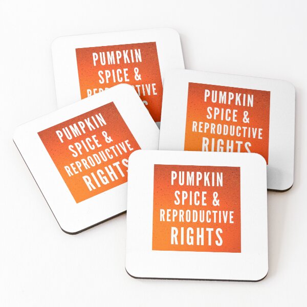 Item preview, Pumpkin Spice Reproductive Rights Pro Choice Fall Feminism designed and sold by Dorkification.