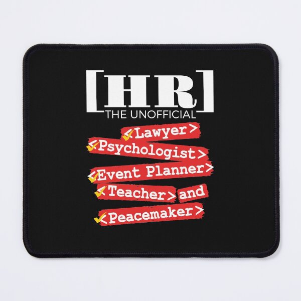 Human Resources Unofficial Roles Mouse Pad