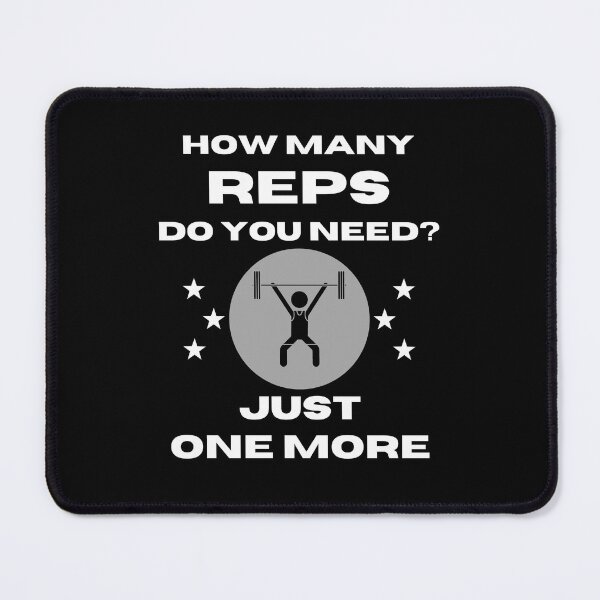 Item preview, How Many Reps Do You Need? (Gray) designed and sold by RusticHouse.
