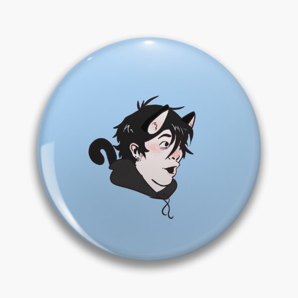 Item preview, Doomer Catboy Pog designed and sold by Connor Leustek.