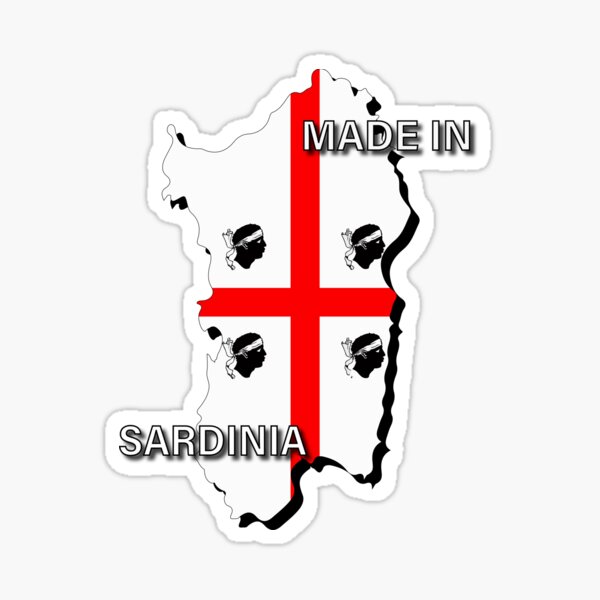 Sardinia Flag Stickers for Sale