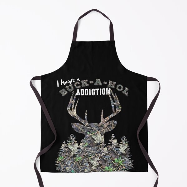 Item preview, Buck-a-hol Addiction, Camoflauge Whitetail Buck Deer, Deer Hunting Design designed and sold by LifeCrush.