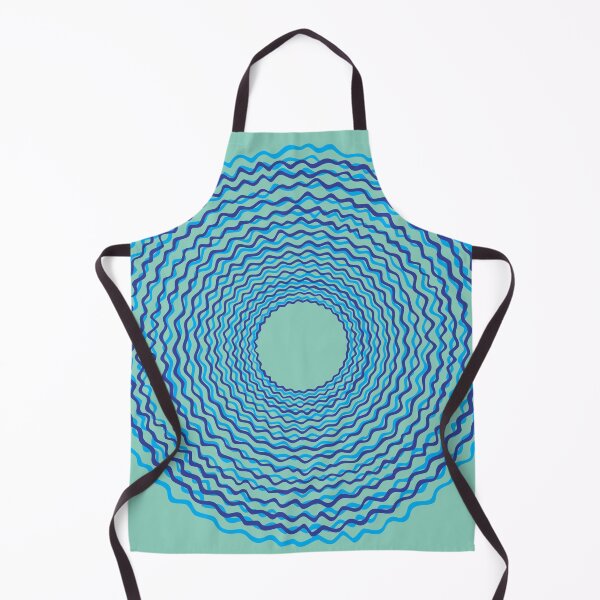 Item preview, Circular pattern in blue-green designed and sold by cyanoblau.