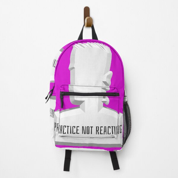 Item preview, PRACTICE NOT REACTING designed and sold by Ethos Bubbles.