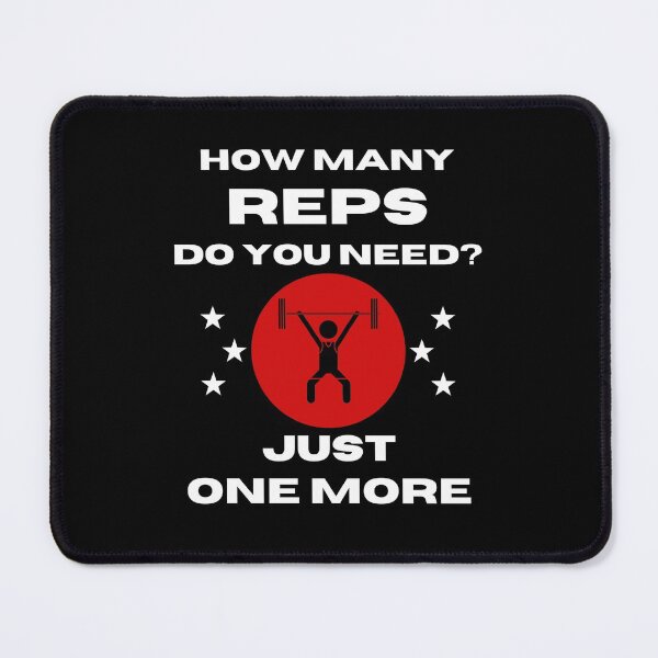 Item preview, How Many Reps Do You Need? (Red) designed and sold by RusticHouse.