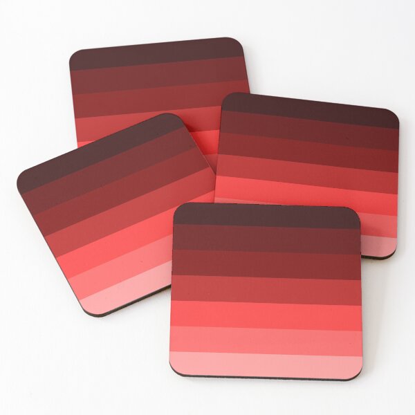 Item preview, Colorful line pattern in red designed and sold by CreativeFrog.