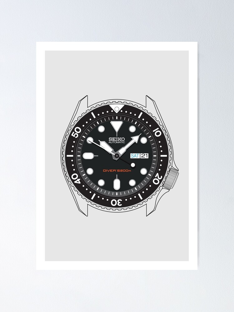 Seiko 007" Poster for Sale by | Redbubble