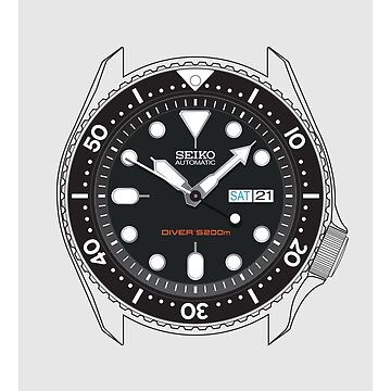 Seiko SKX 007 Poster