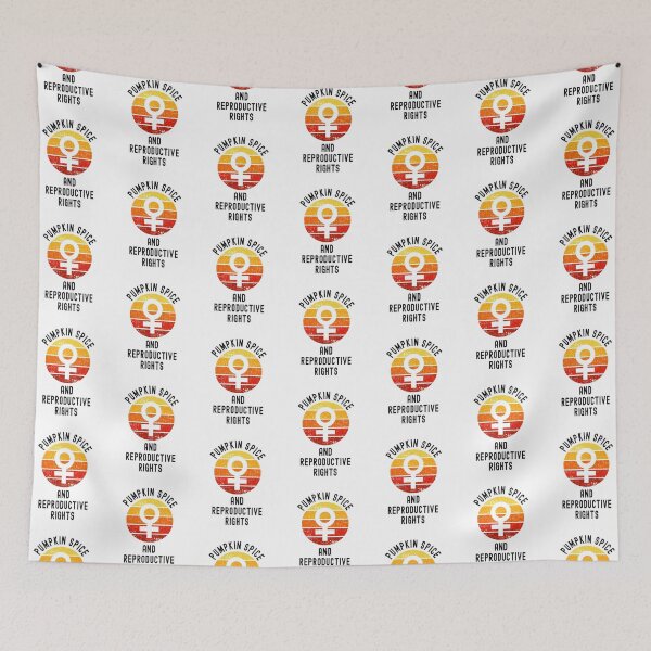 Item preview, Pumpkin Spice Reproductive Rights Pro Choice Fall Feminism designed and sold by Dorkification.