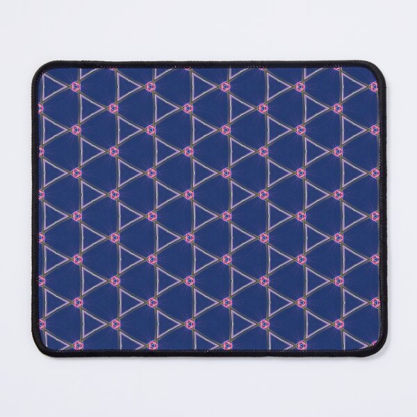 Item preview, Triangles connections in blue abstract by Code03 designed and sold by Code03.