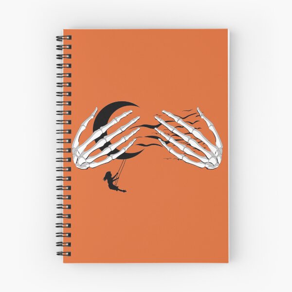 Item preview, Skeleton Hands on Chest | Swinging on the Moon | Bats Halloween designed and sold by MiaDelelai.