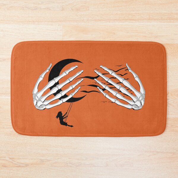 Item preview, Skeleton Hands on Chest | Swinging on the Moon | Bats Halloween designed and sold by MiaDelelai.