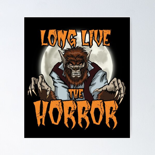 Item preview, Long Live the Horror - Werewolf  designed and sold by RowdyPop.