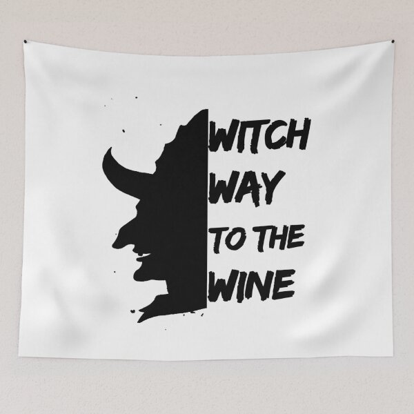 Item preview, Witch Way To The Wine T-shirt, funny halloween t-shirt, Gift for halloween. designed and sold by mHmShop.