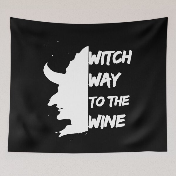 Item preview, Witch Way To The Wine T-shirt, funny halloween t-shirt, Gift for halloween. designed and sold by mHmShop.