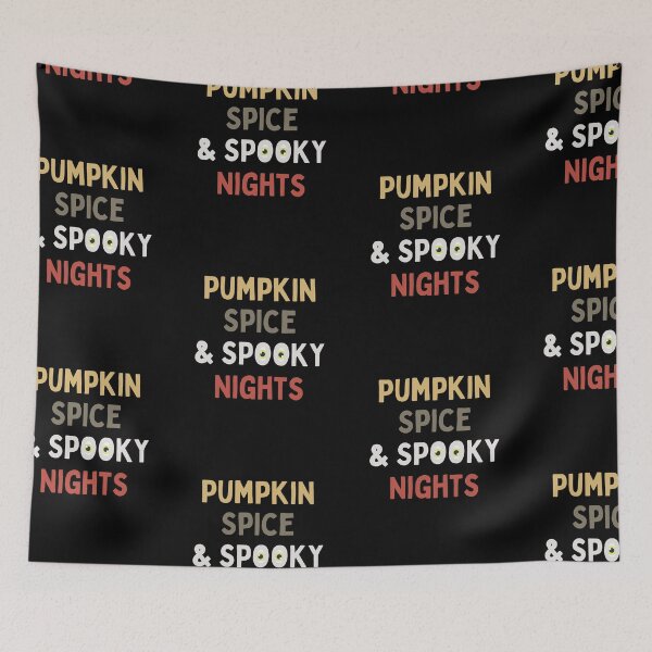 Item preview, Colorful Pumpkin Spice and Spooky Nights designed and sold by Brimwood.