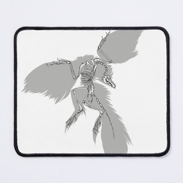 Item preview, Archaeopteryx dinosaurs skeleton tattoo designed and sold by Mothartink.