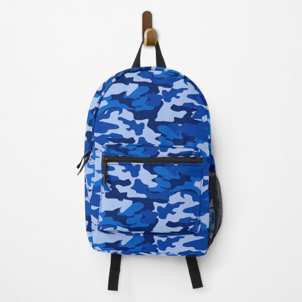 Item preview, Blue camouflage pattern designed and sold by Lynikaao.