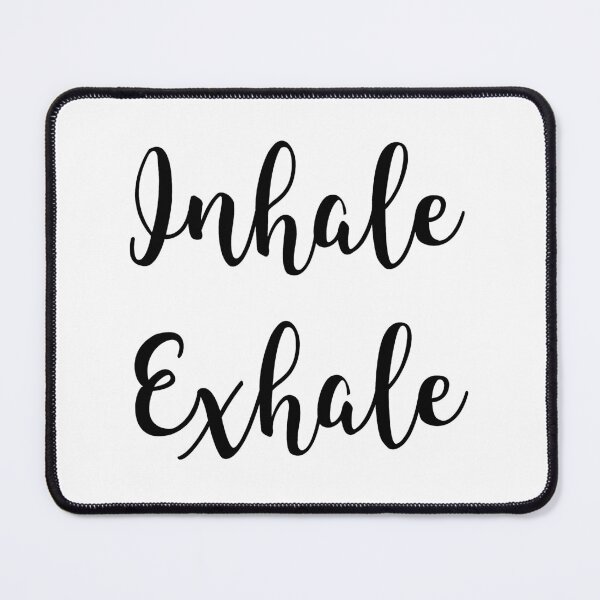 Item preview, Inhale Exhale Breathe designed and sold by CatArtStore.
