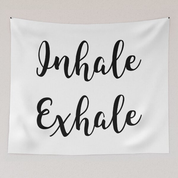 Item preview, Inhale Exhale Breathe designed and sold by CatArtStore.
