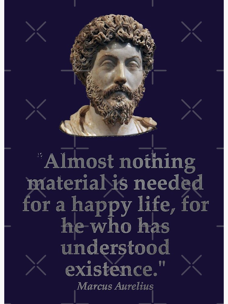 emperador marco aurelio Sticker for Sale by CRAZY -ART