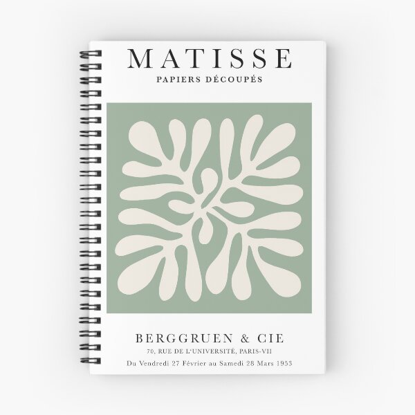 Item preview, Henri Matisse Flower, Paper Decoupes Art green inside, Matisse Cutout's Flower designed and sold by re-make-.