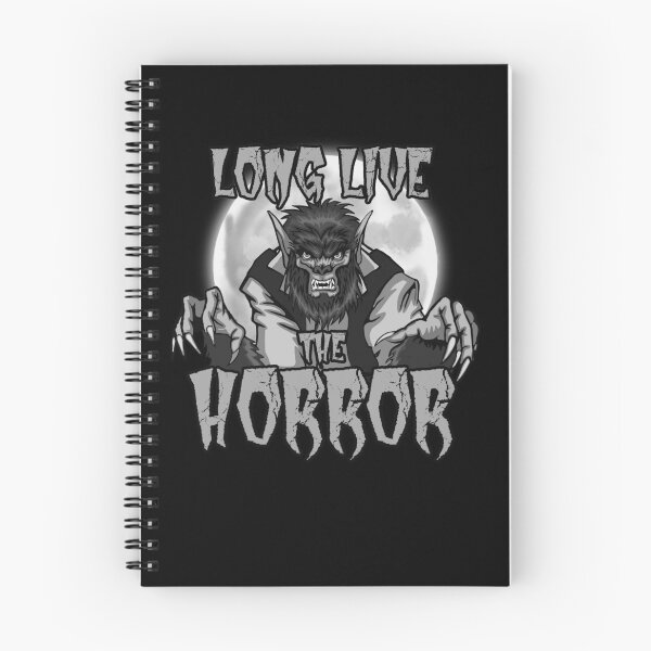 Item preview, Long Live the Horror - Werewolf Black and White designed and sold by RowdyPop.