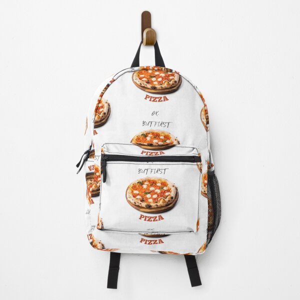 Item preview, Ok But First Pizza Delicious Pepperoni Pizza On A Wooden Board Image designed and sold by LuckyKermit.