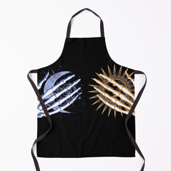 Item preview, Sun and Moon Skeleton Hands on Chest Halloween Costume Design designed and sold by MiaDelelai.